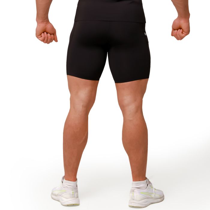 Mid Compression Shorts Black - GymBeam XXXL