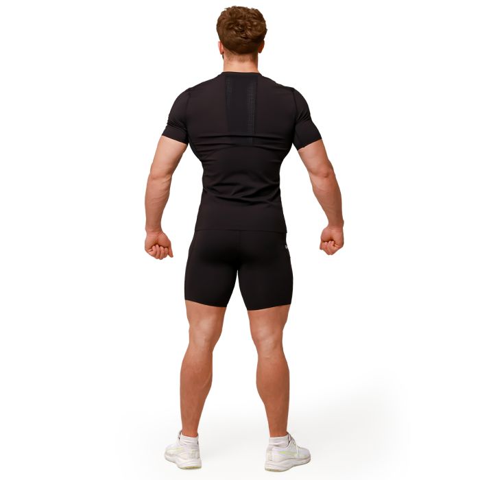 Mid Compression Shorts Black - GymBeam XXXL