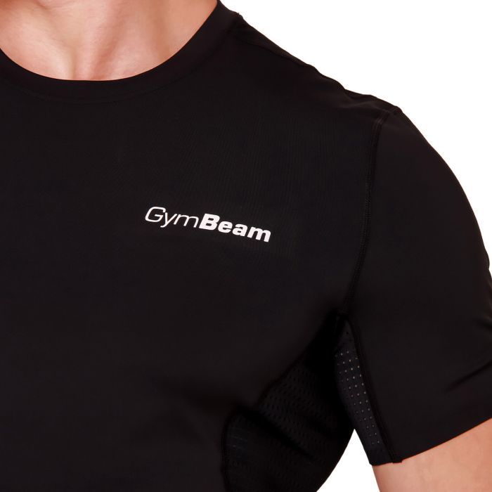 High Compression T-shirt Black - GymBeam XXXL