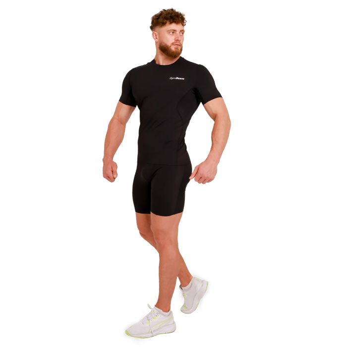 High Compression T-shirt Black - GymBeam XXXL