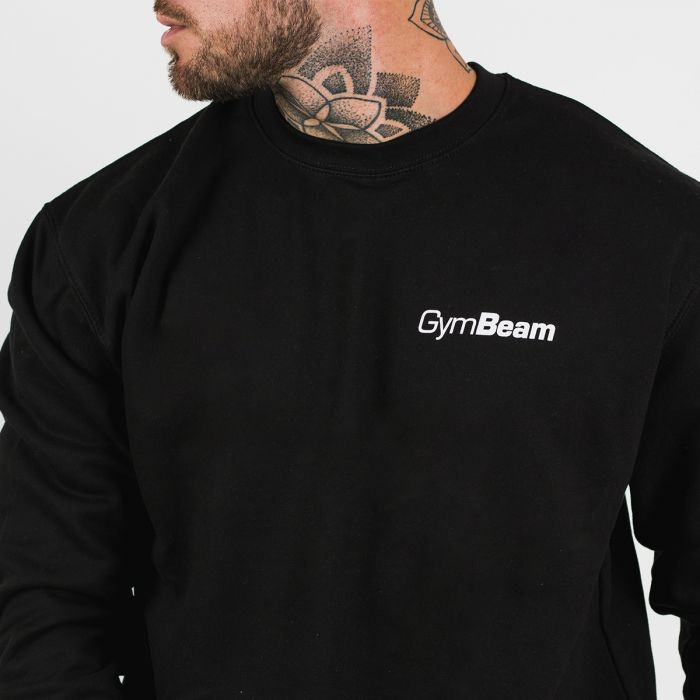 Sweatshirt PRO Jumper Black - GymBeam XXL