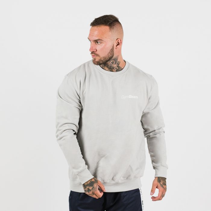 Sweatshirt PRO Jumper Moon Grey - GymBeam XXL