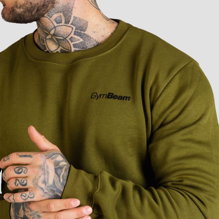Jumper Basic Military Green - GymBeam XXXL