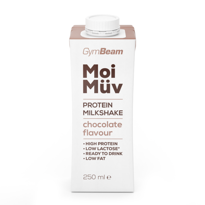 MoiMüv Protein Milkshake - GymBeam 250 ml - vanilla