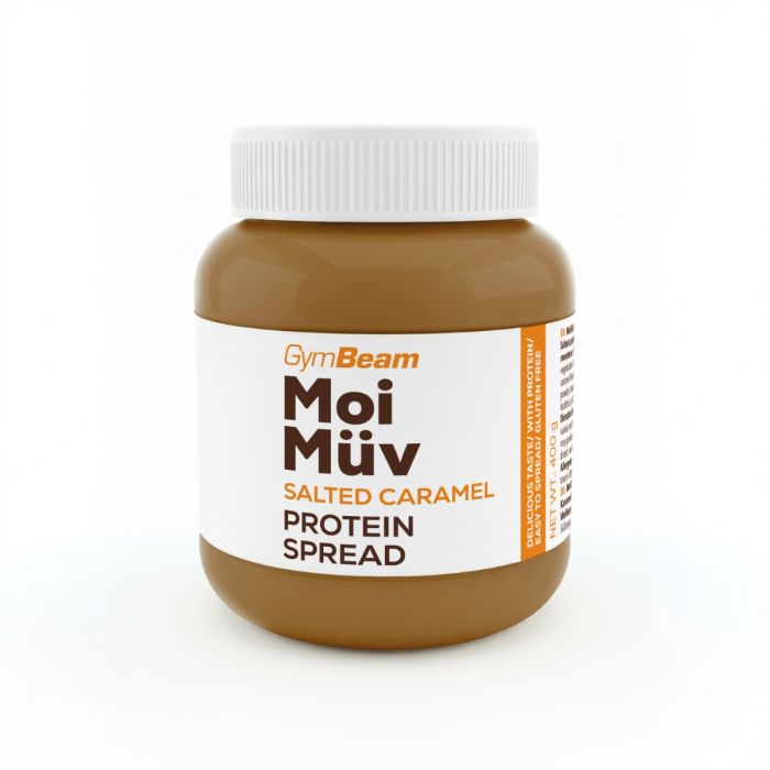 MoiMüv Protein Spread - GymBeam 400 g - milky