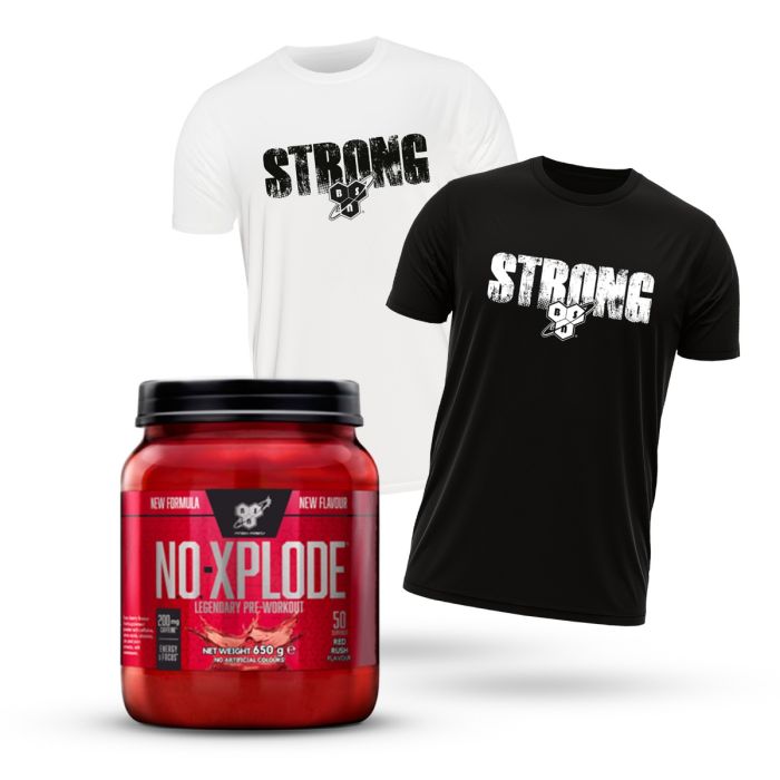 N.O.-Xplode Legendarische Pre-workout - BSN + cadeau purple power - 650 g