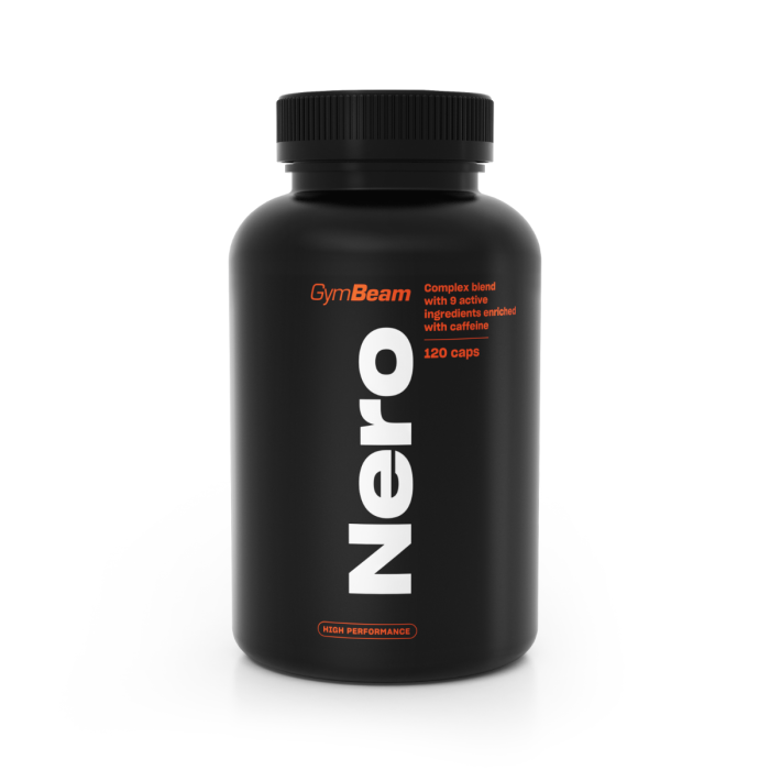 Spaľovač tukov Nero - GymBeam unflavored - 120 caps