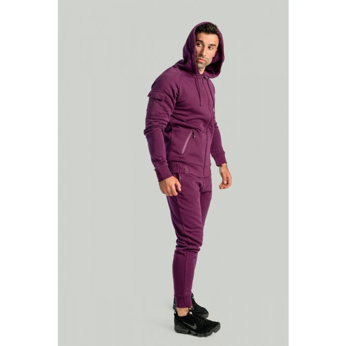Nova Zip Up Hoodie Plum - STRIX XXL