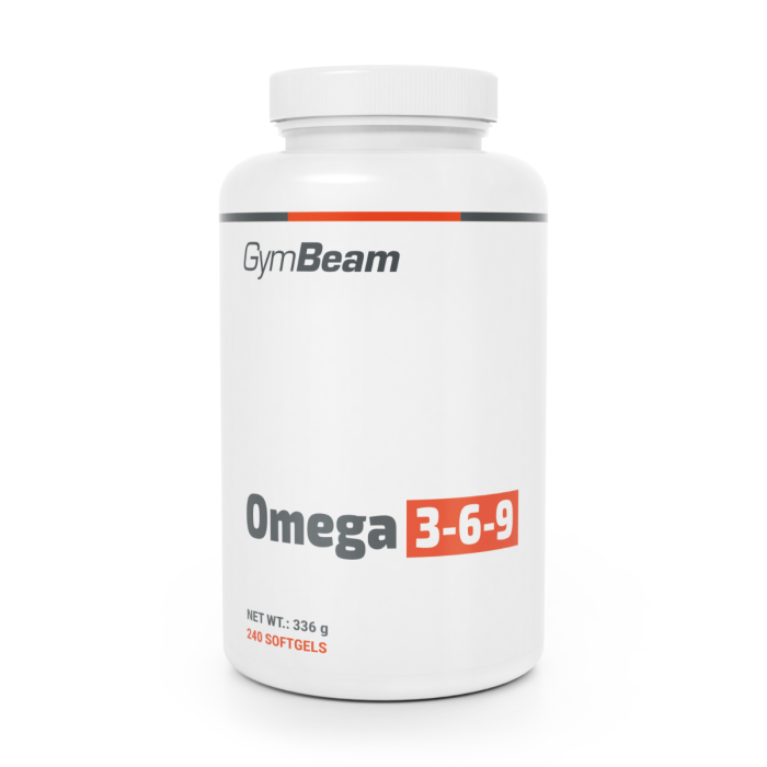 Omega 3-6-9 - GymBeam 240 caps - 00