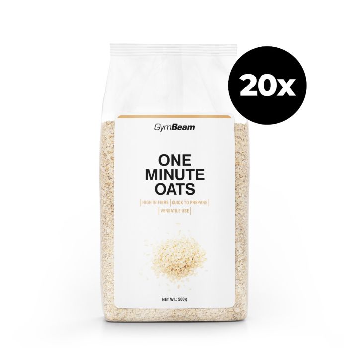 One minute oats - GymBeam 500 g