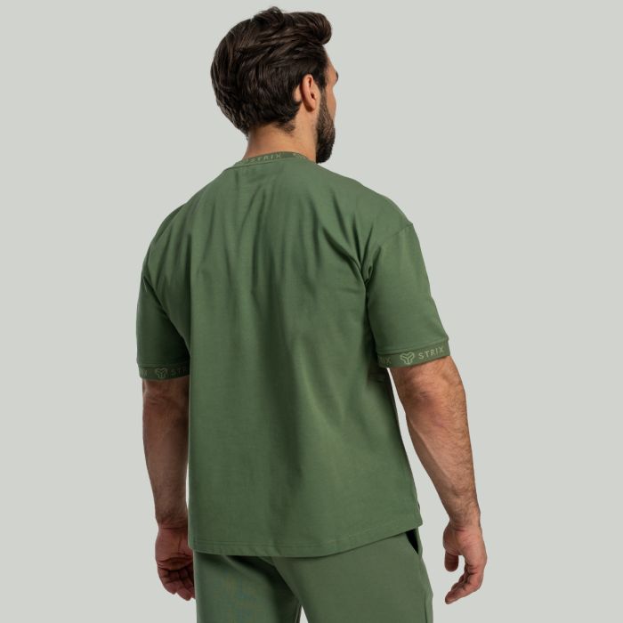 Oversized Heavy Tee Cedar Green - STRIX XXXL