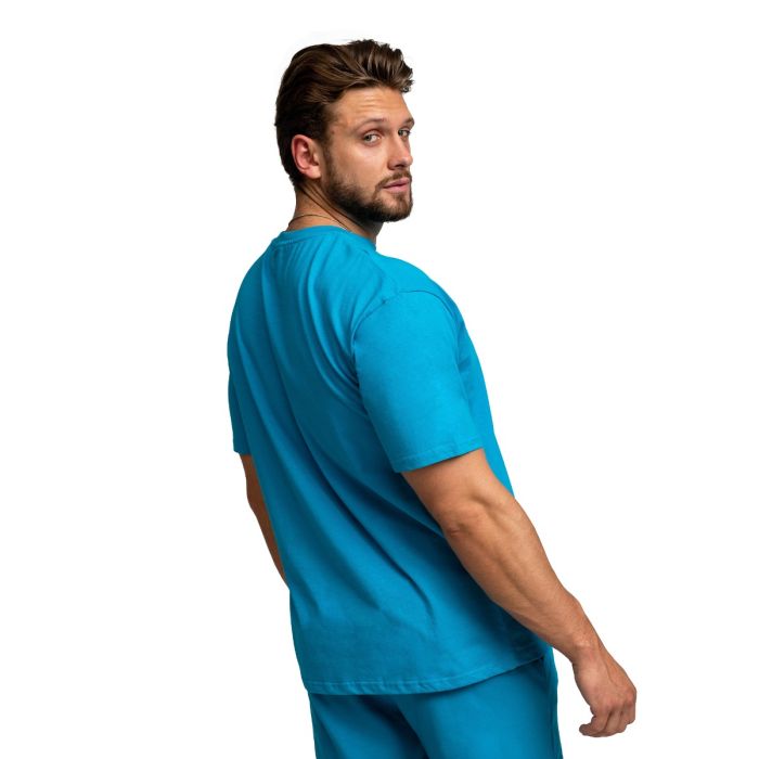 Limitless Oversized T-shirt Aquamarine - GymBeam XXL