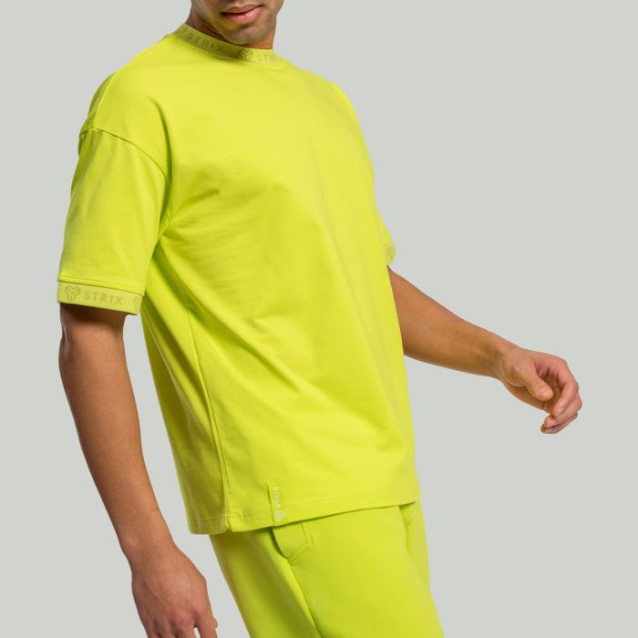 Oversized Heavy Tee Chartreuse - STRIX XL