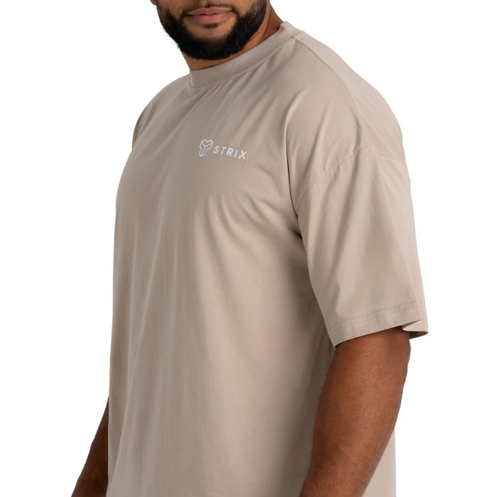 Oversized Tee Taupe - STRIX XL