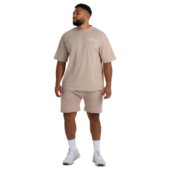 Oversized Tee Taupe - STRIX XL
