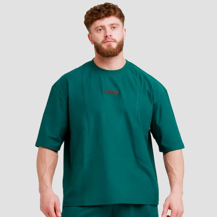 Oversized Unstoppable T-shirt Green - GymBeam XL