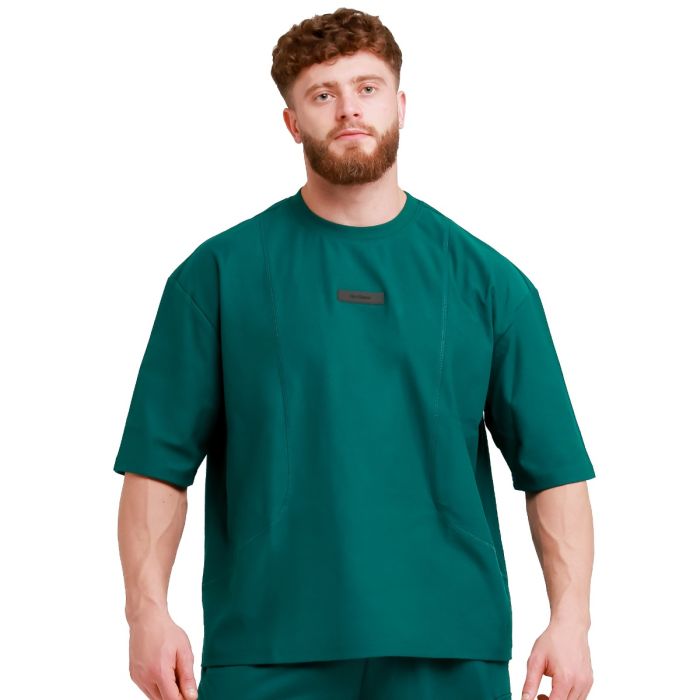 Oversized Unstoppable T-shirt Green - GymBeam XL