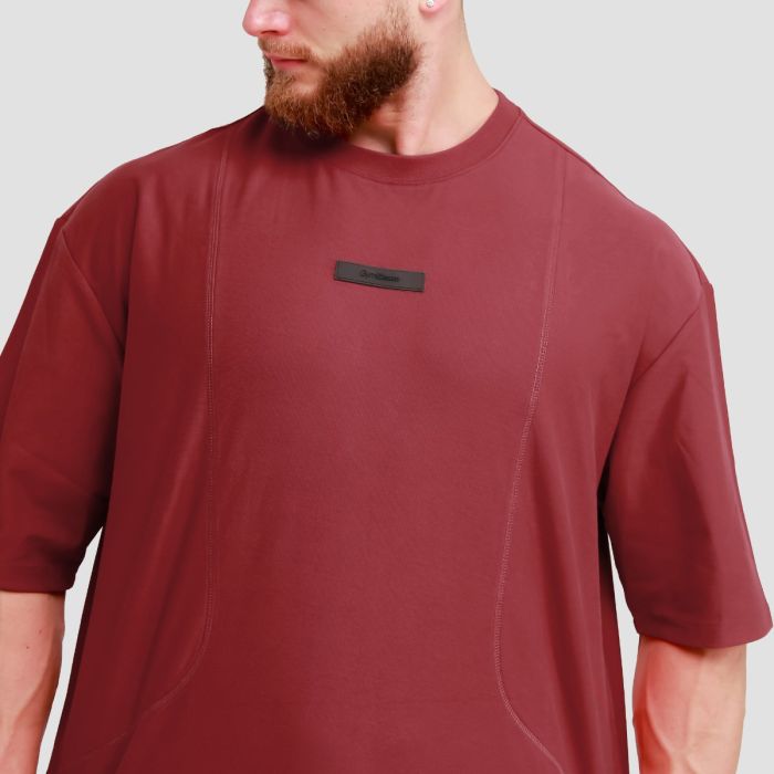 Oversized Unstoppable T-shirt Red - GymBeam L