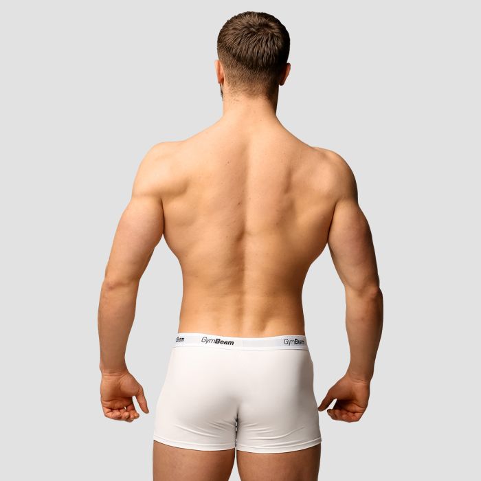 Boxer briefs Essentials 3Pack White - GymBeam XXXL