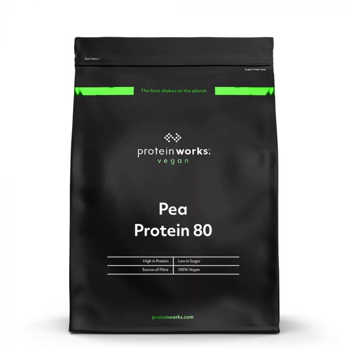 Pea Protein 80 - The Protein Works 1000 g - unflavored