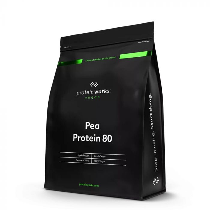 Pea Protein 80 - The Protein Works 1000 g - unflavored