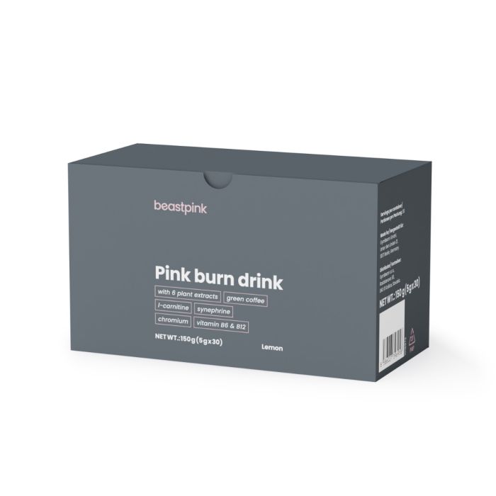 Pink burn drink - GymBeam 150 g - mango-maracuja