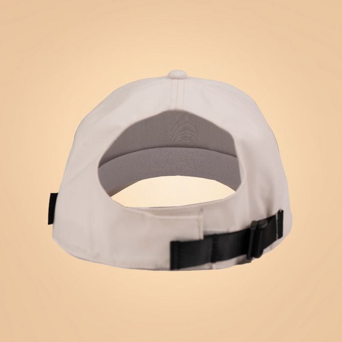 Ponytail Cap Ivory - BeastPink single_variant