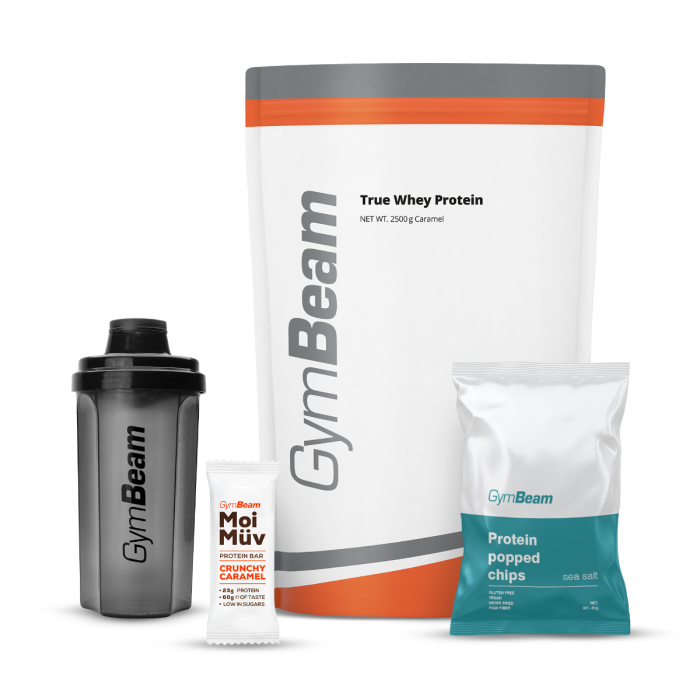 True Whey - GymBeam 2500 g - karamel - 00