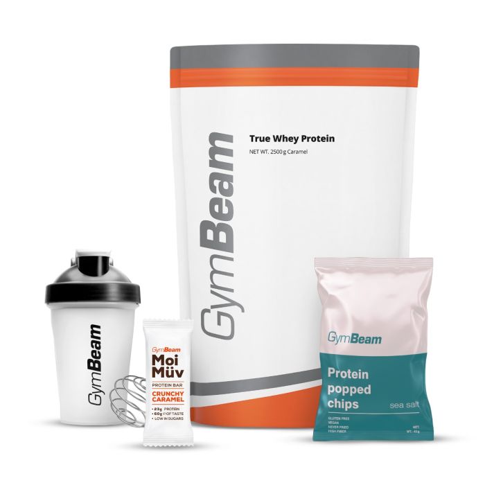 True Whey - GymBeam 2500 g - karamel - 00