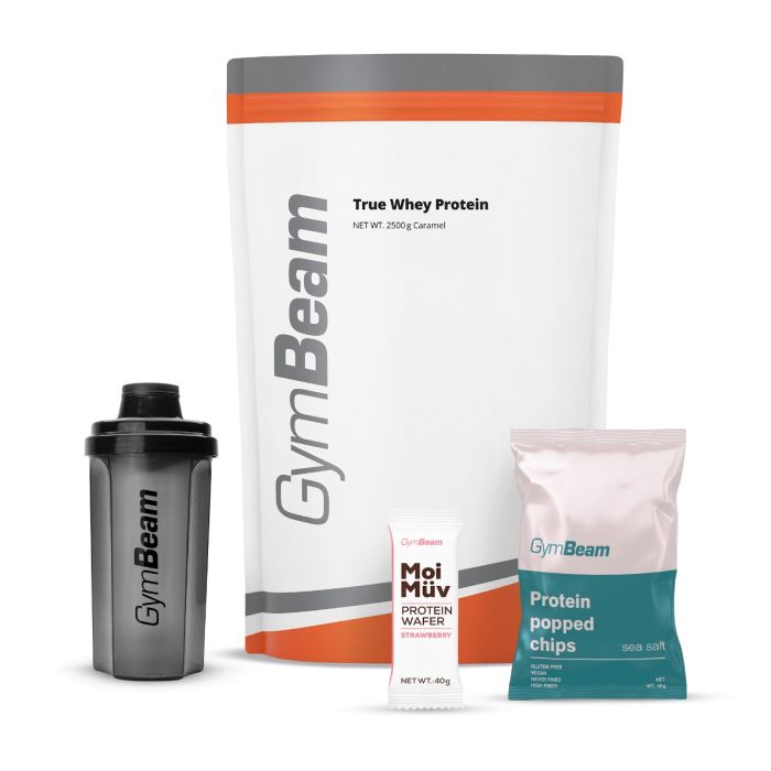 True Whey - GymBeam 2500 g - karamel - 00