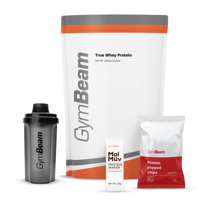 True Whey - GymBeam 2500 g - karamel - 00