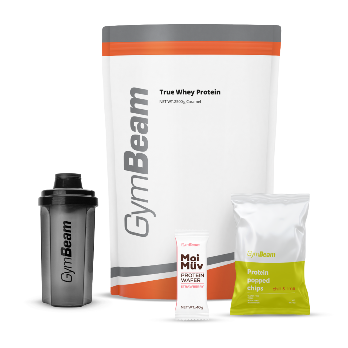 True Whey - GymBeam 2500 g - karamel - 00