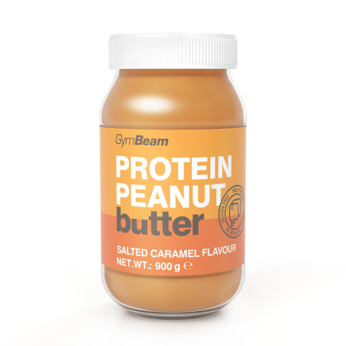 Protein Peanut Butter - GymBeam vanilla - 6 x 900 g