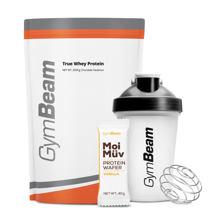 True Whey - GymBeam 2500 g - karamel - 00