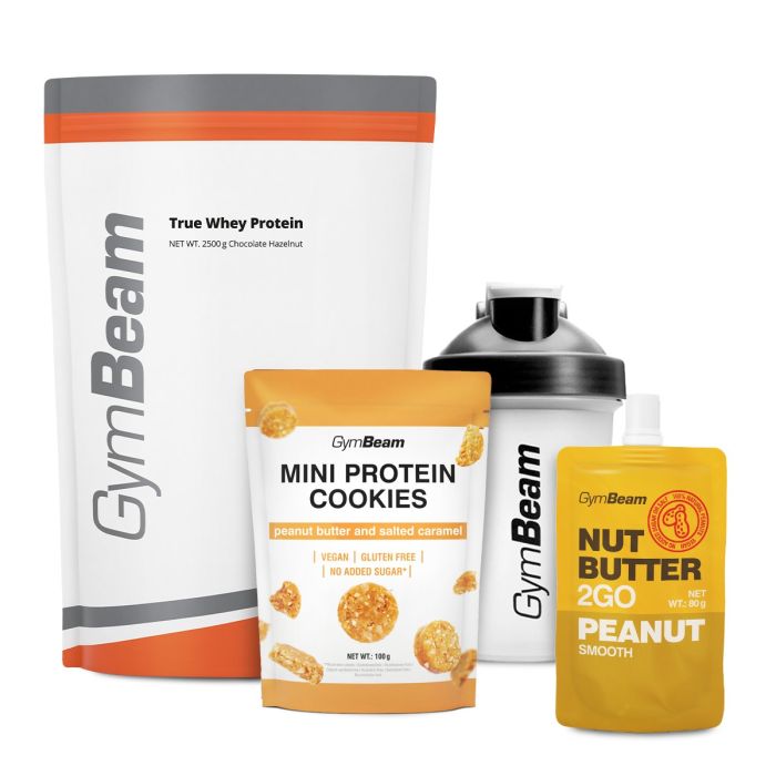 True Whey - GymBeam 2500 g - karamel - 00