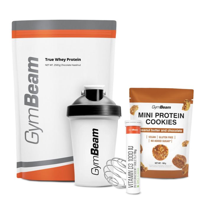 True Whey - GymBeam 2500 g - karamel - 00