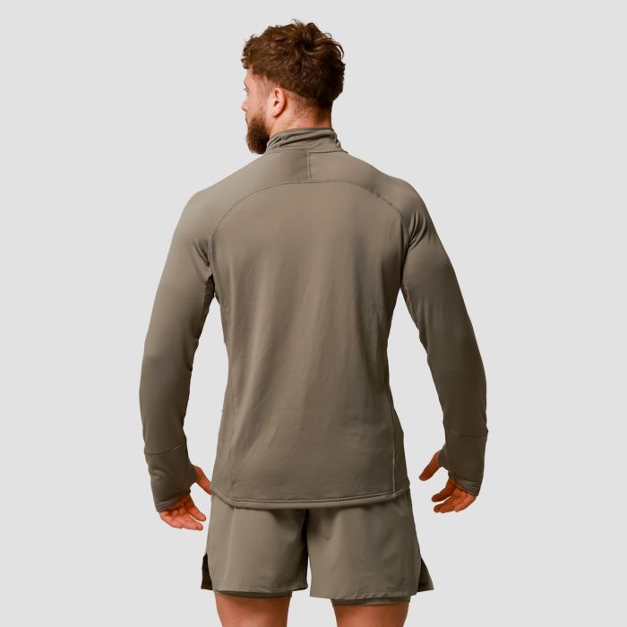 Pulse 1/2 Zip Running Sweatshirt Vetiver - GymBeam XXL