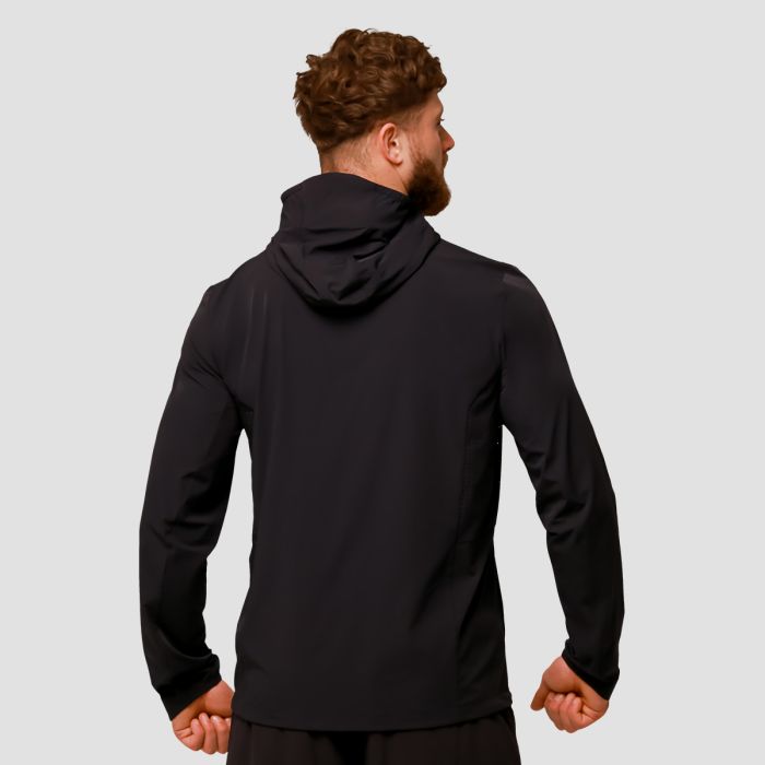 Pulse Running Jacket Black - GymBeam XXL