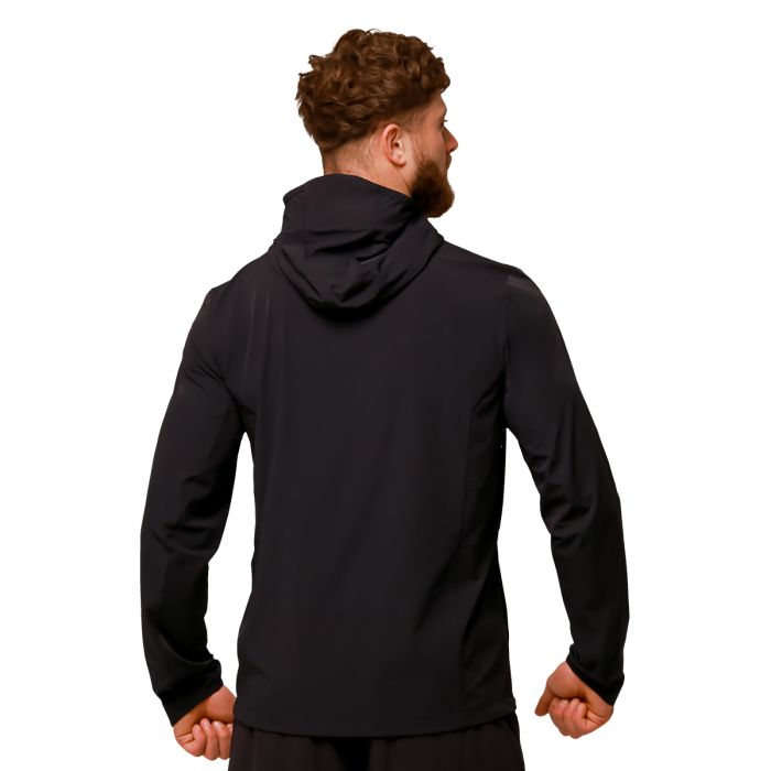 Pulse Running Jacket Black - GymBeam XXL