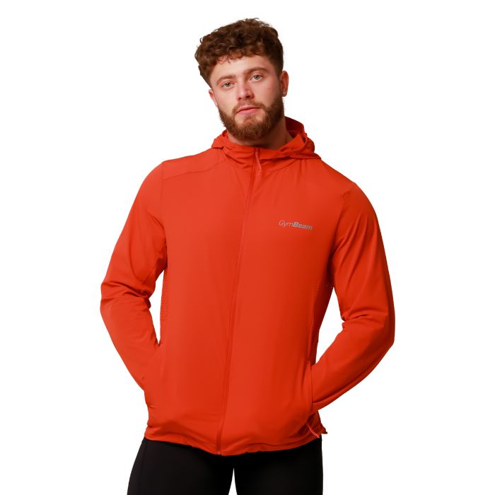 Pulse Running Jacket Orange - GymBeam XXL