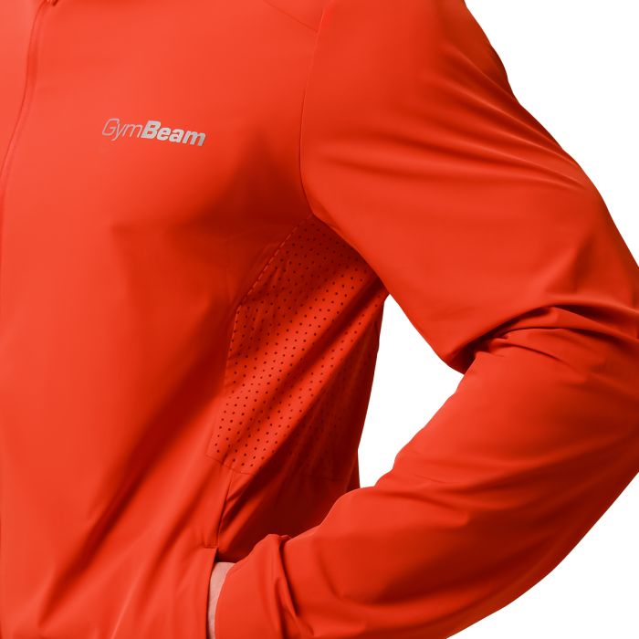 Pulse Running Jacket Orange - GymBeam XXL