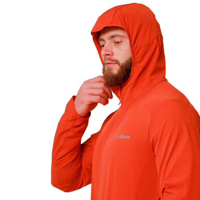 Pulse Running Jacket Orange - GymBeam XXL