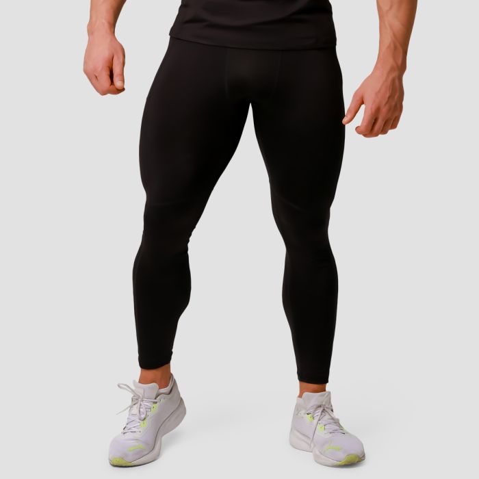 Pulse Running Leggings Black - GymBeam L