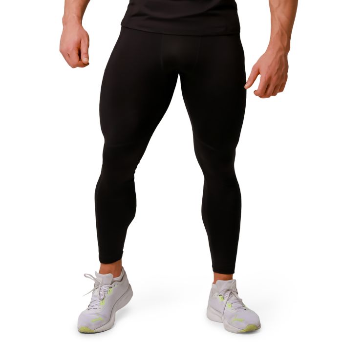 Pulse Running Leggings Black - GymBeam L