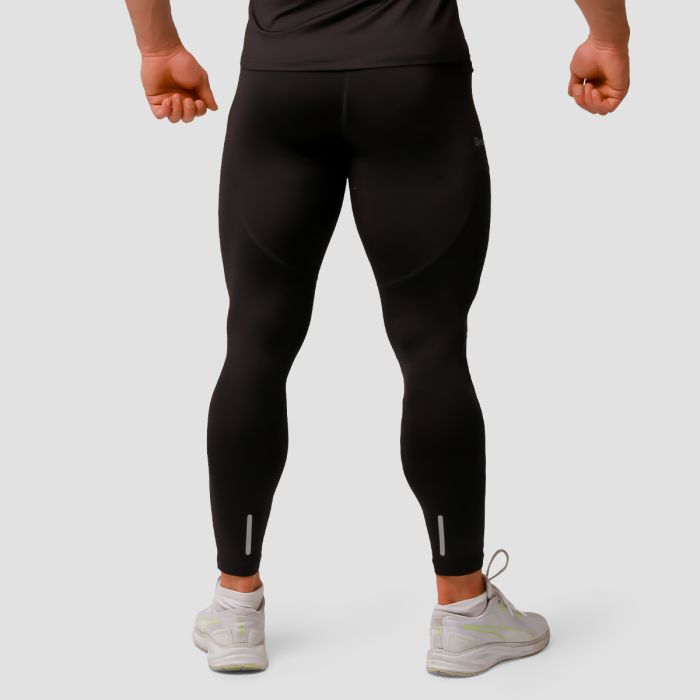 Pulse Running Leggings Black - GymBeam L
