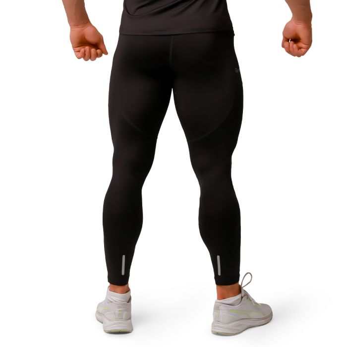 Pulse Running Leggings Black - GymBeam L