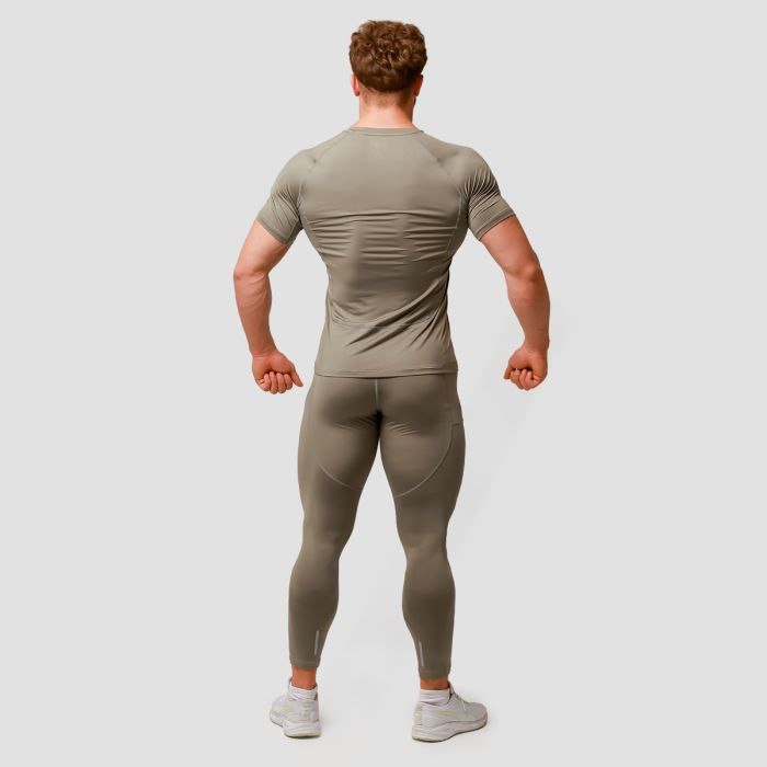 Pulse Running Leggings Vetiver - GymBeam L