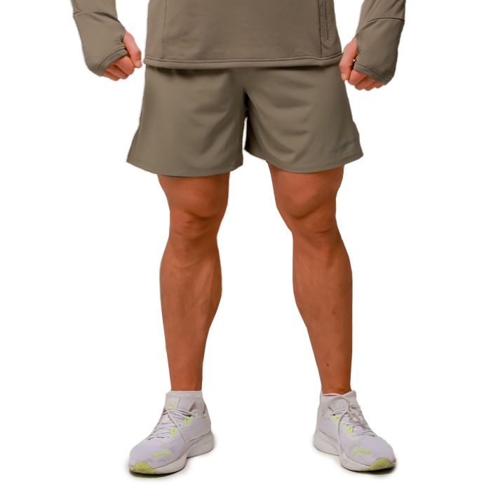 Pulse Running shorts 2in1 Vetiver - GymBeam XXL