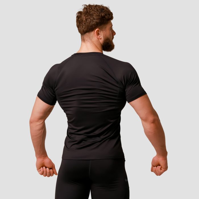 Pulse Running T-shirt Black - GymBeam XL