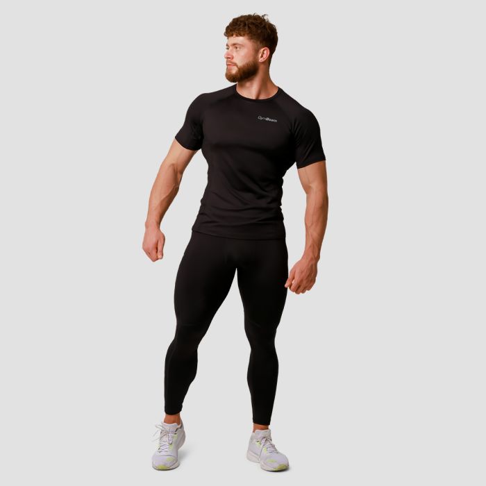 Pulse Running T-shirt Black - GymBeam XL